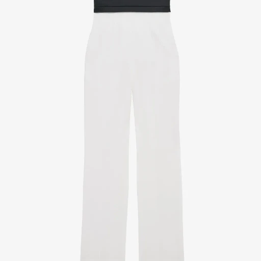 High-Waisted Tailored Trousers