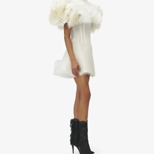 Hybrid Shearling Bolero