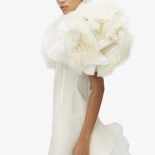 Hybrid Shearling Bolero