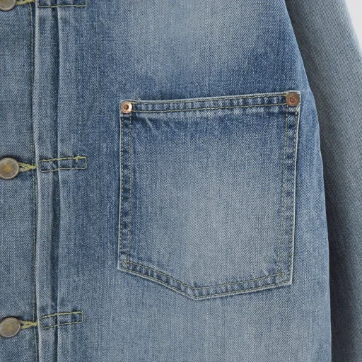 Unlikely Time Travel Trucker Jacket 1977Wash