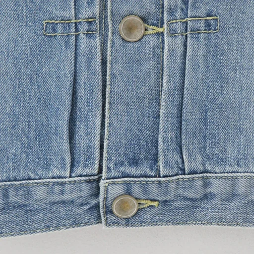 Unlikely Time Travel Trucker Jacket 1977Wash