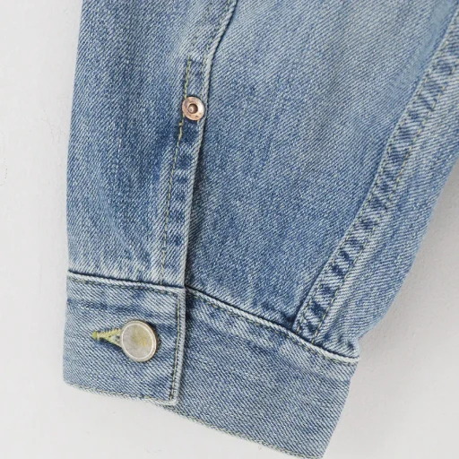 Unlikely Time Travel Trucker Jacket 1977Wash