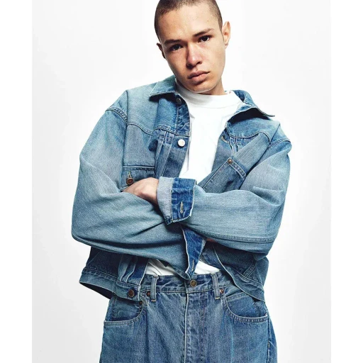 Unlikely Time Travel Trucker Jacket 1977Wash