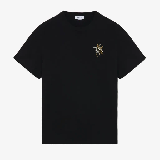 Jewelled Mistletoe Embroidery T-Shirt