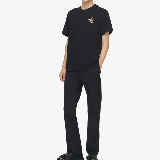 Jewelled Mistletoe Embroidery T-Shirt