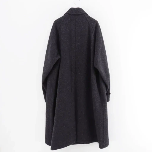 Unlikely Balmacaan Coat Nep Tweed