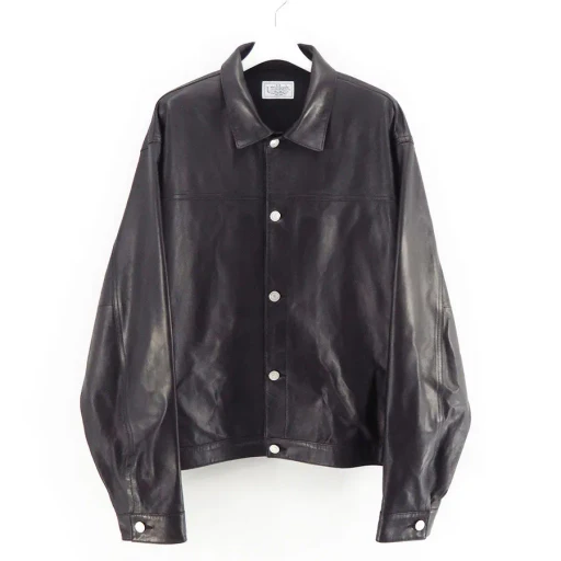 Unlikely Zero Leather Trucker Jkt