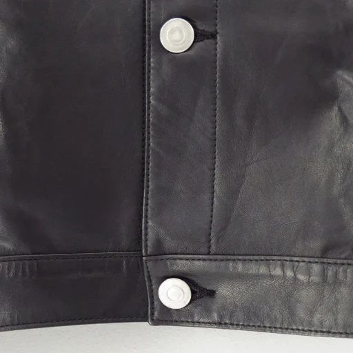 Unlikely Zero Leather Trucker Jkt