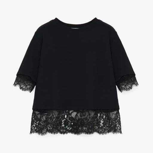 Lace Detail T-Shirt