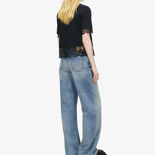 Lace Detail T-Shirt