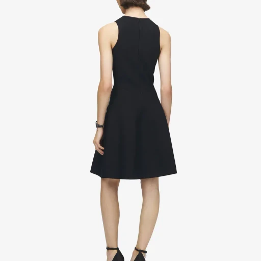Lace Ribcage Jacquard Mini Dress
