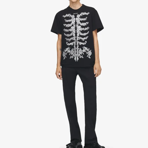 Lace Ribcage T-Shirt