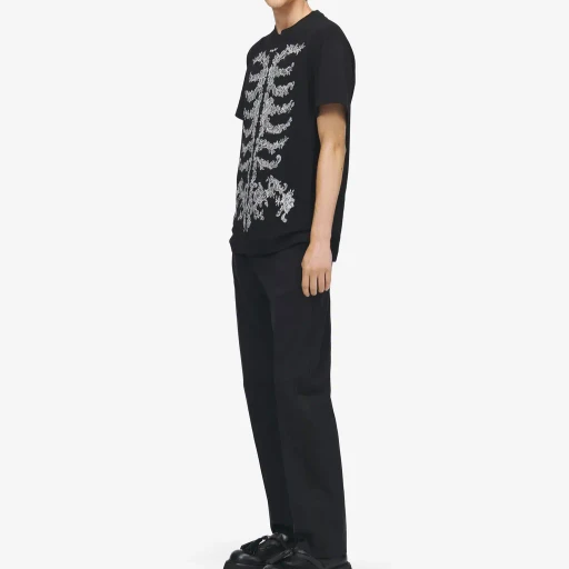Lace Ribcage T-Shirt