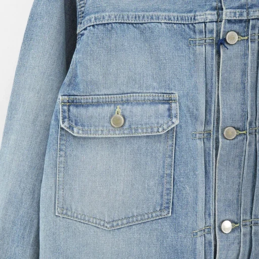 Unlikely Time Travel Trucker Jacket 1977 Wash