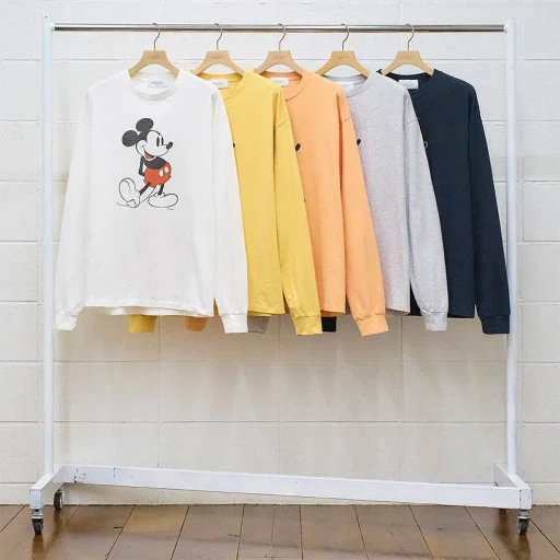Mickey Print Long Sleeve Tee