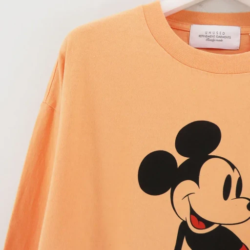 Mickey Print Long Sleeve Tee