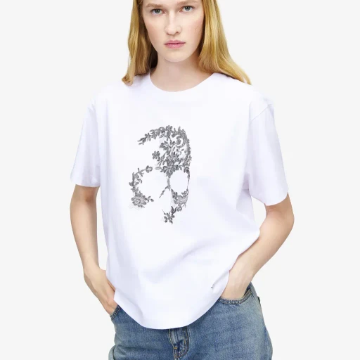 Lace Skull T-Shirt