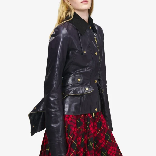 Leather Kickback Jacket
