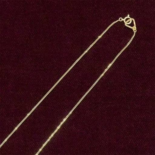 K10 Flat Link Chain Necklace