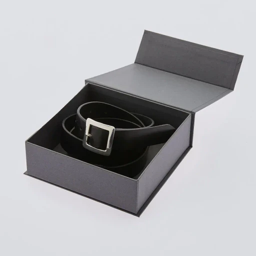 Sp02 Buckle Buckle -Black Leather-