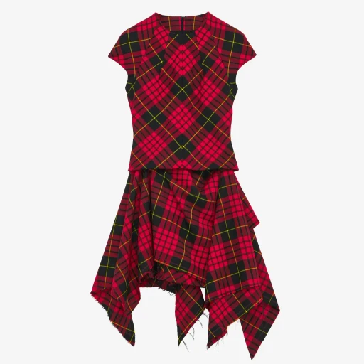 Macqueen Tartan Mini Dress