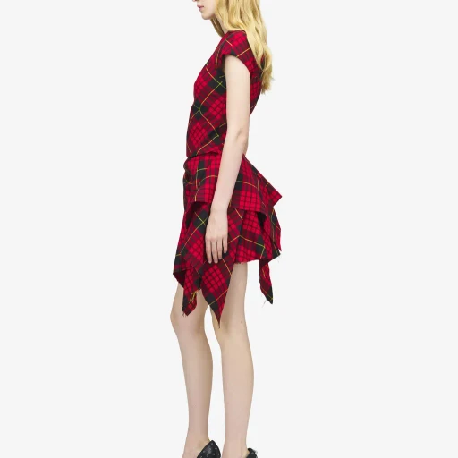 Macqueen Tartan Mini Dress