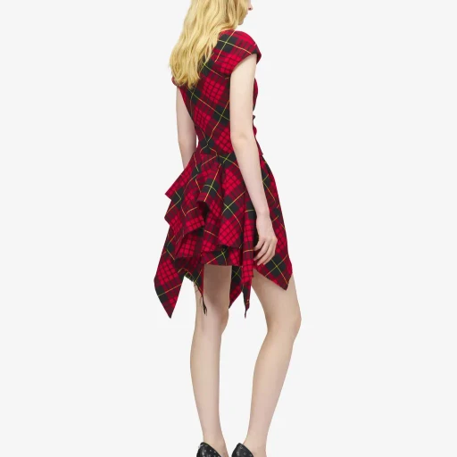 Macqueen Tartan Mini Dress