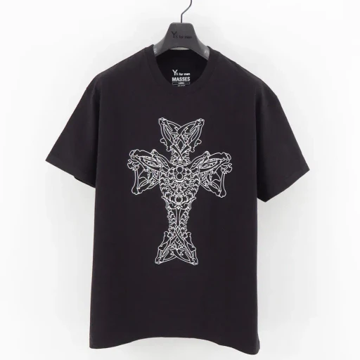 Cotton Single Print Round Neck Short Sleeve T