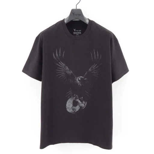 Cotton Single Print Round Neck Short Sleeve T