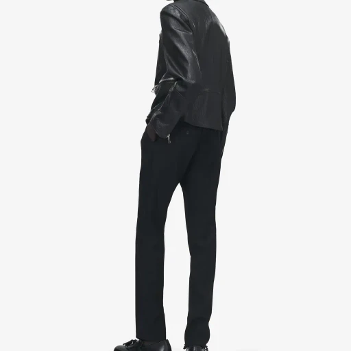 Mcqueen Classic Leather Biker Jacket
