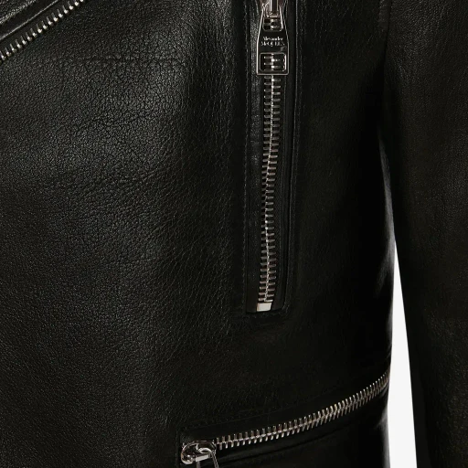 Mcqueen Classic Leather Biker Jacket