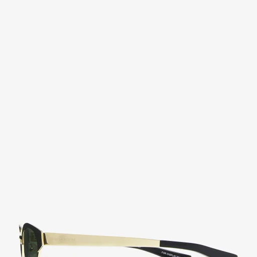 Mcqueen Ellipse Metal Sunglasses