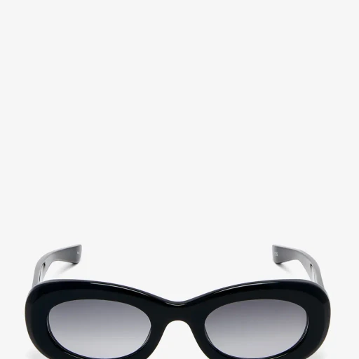 Mcqueen Logo Oval Sunglasses