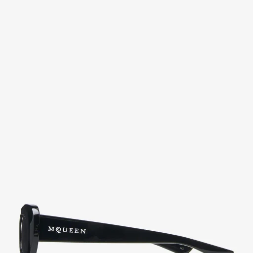 Mcqueen Logo Oval Sunglasses