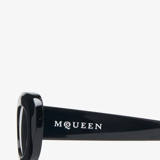 Mcqueen Logo Oval Sunglasses