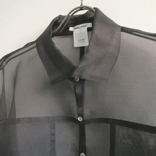 Organza Over Shirt