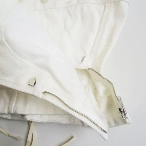 Canvas Lace-Up Bustier