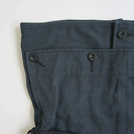 Canvas Lace-Up Bustier