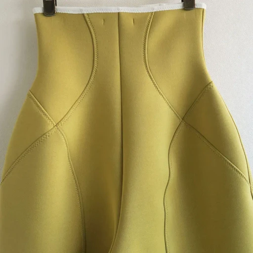 Urethane High-Waist Pants