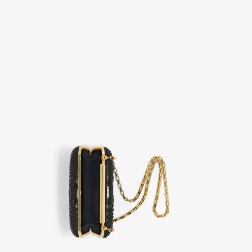 Mcqueen T-Bar Box Clutch