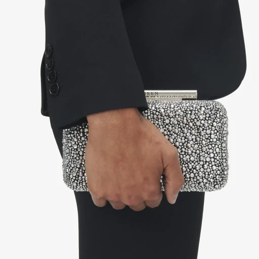Mcqueen T-Bar Box Clutch