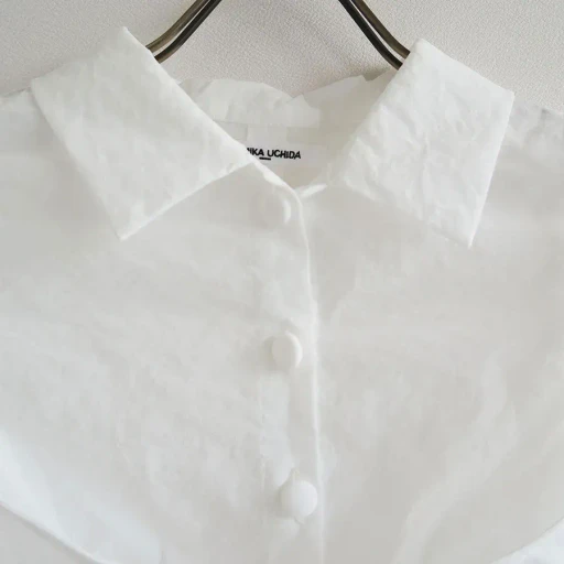 Stretch Taffeta Layered Bra Top Shirt