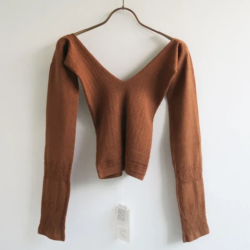 Silk Lace Knitting Tights Top