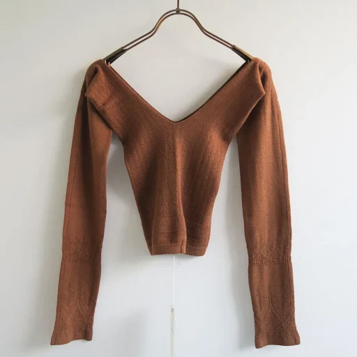 Silk Lace Knitting Tights Top