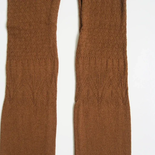 Silk Lace Knitting Tights Top