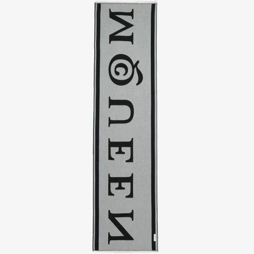 Mcqueen Wool Jacquard Scarf