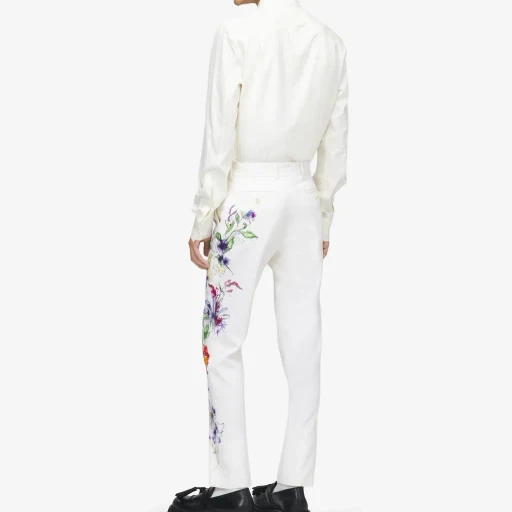 Meadow Floral Single-Breasted Jacket