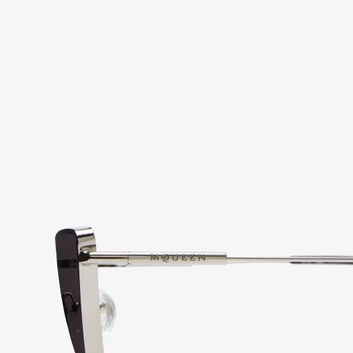 Metal T-Bar Cat-Eye Sunglasses