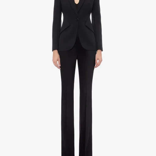 Narrow Bootcut Trousers