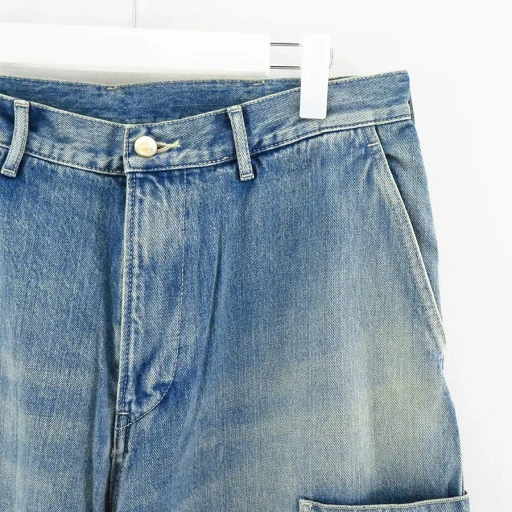 Selvage Denim Cargo Pants